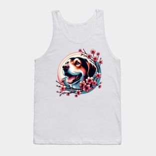 Slovensky Kopov Welcomes Spring With Cherry Blossoms Tank Top